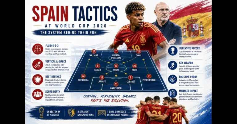 Spain Tactics at World Cup 2026