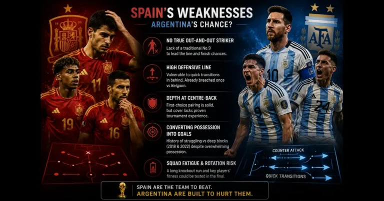 Spain weaknesses