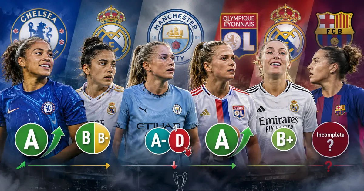 Summer Transfer Window Report Card