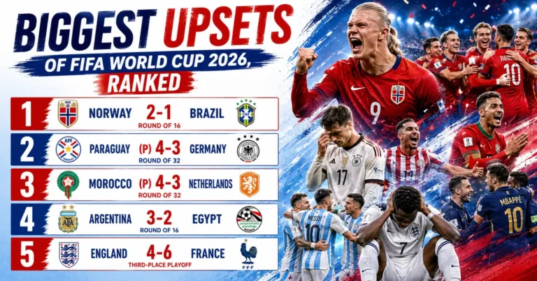 Biggest Upsets of FIFA World Cup 2026