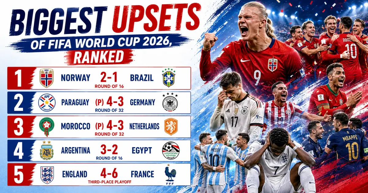 Biggest Upsets of FIFA World Cup 2026