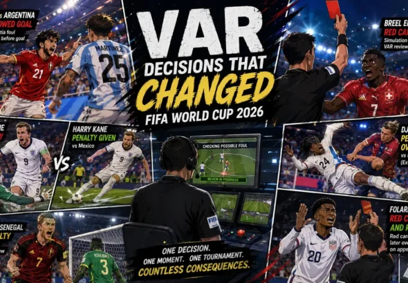 VAR Decisions That Changed the Tournament