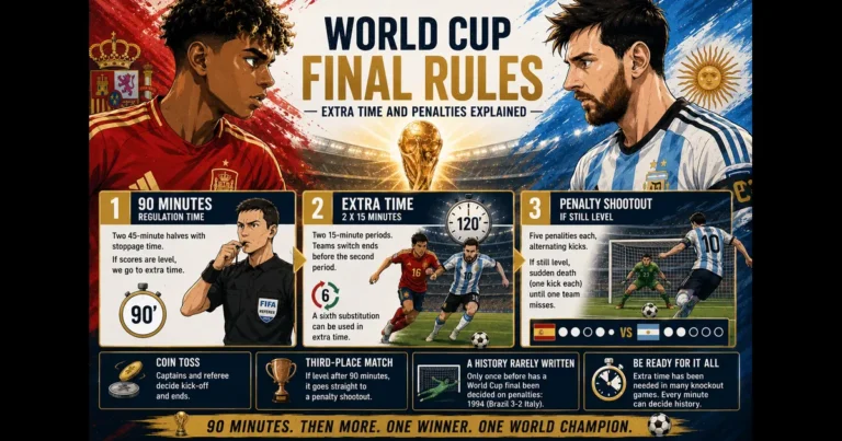 World Cup final rules