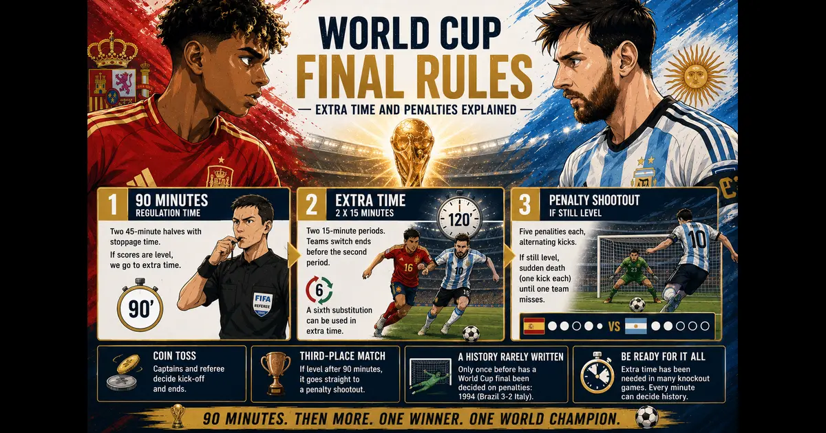 World Cup final rules
