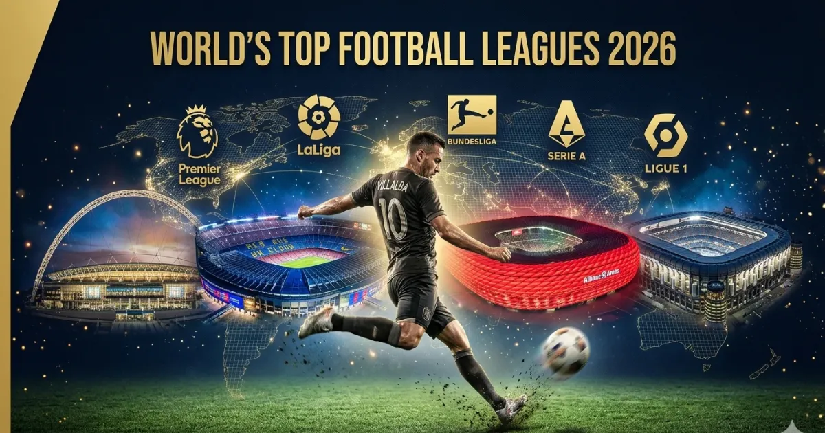 Top 15 Football Leagues in the World Ranked (2026): Star Players, Global Standings & Every Continent's Best