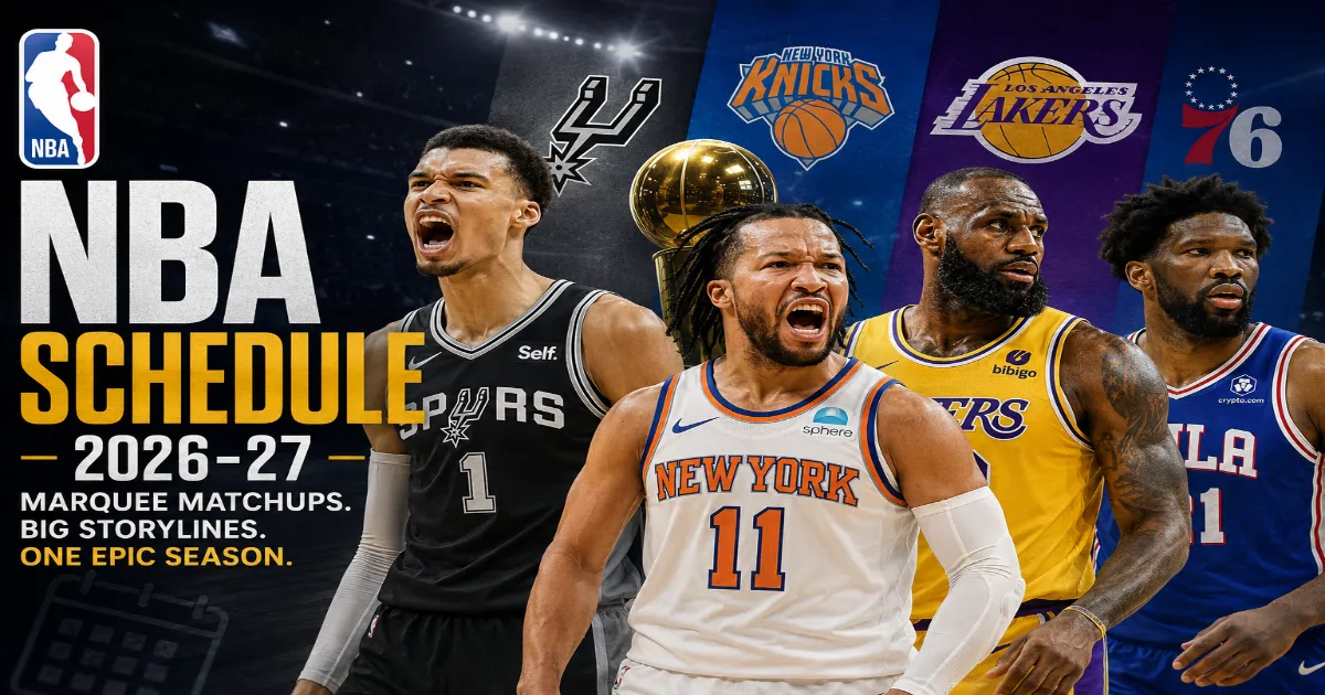 NBA SCHEDULE