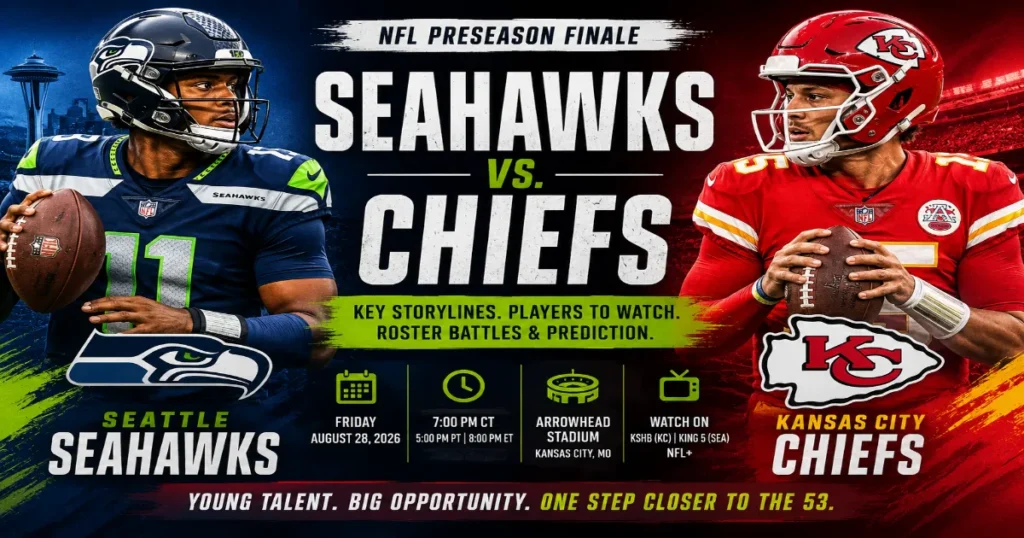 Seattle Seahawks vs. Kansas City Chiefs Preview: Key Storylines, Players to Watch and Prediction