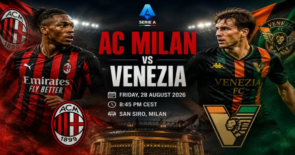 AC Milan vs Venezia: Preview, Team News, Prediction & Kick-Off