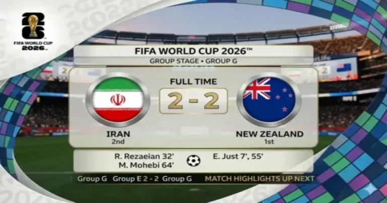 Iran vs New Zealand Match Analysis