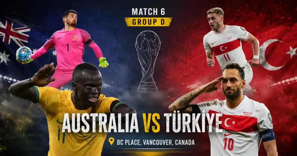 A 24-Year Wait Meets a Pressure Cooker: Australia vs Turkiye World Cup 2026 Preview