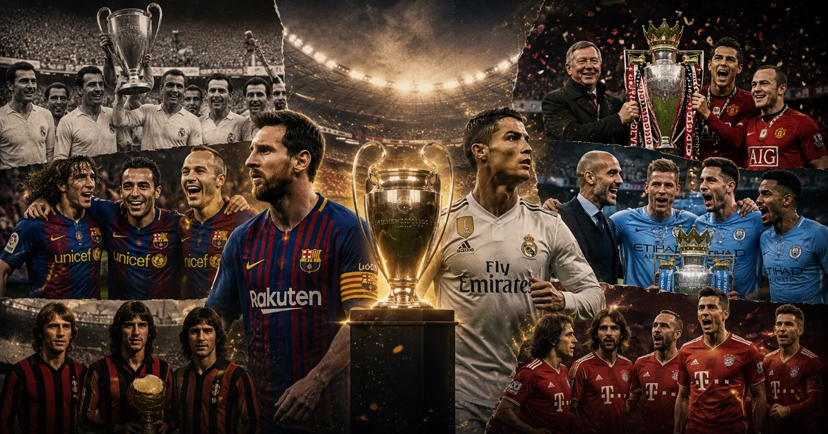 Football's Greatest Club Dynasties, Ranked From Great to Untouchable