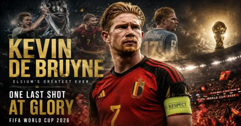 Kevin De Bruyne FIFA World Cup 2026