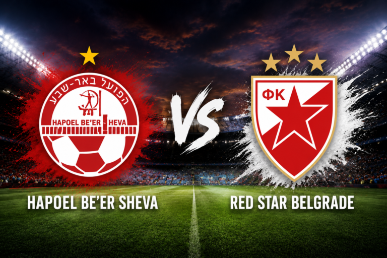Hapoel Be'er Sheva vs Red Star Belgrade