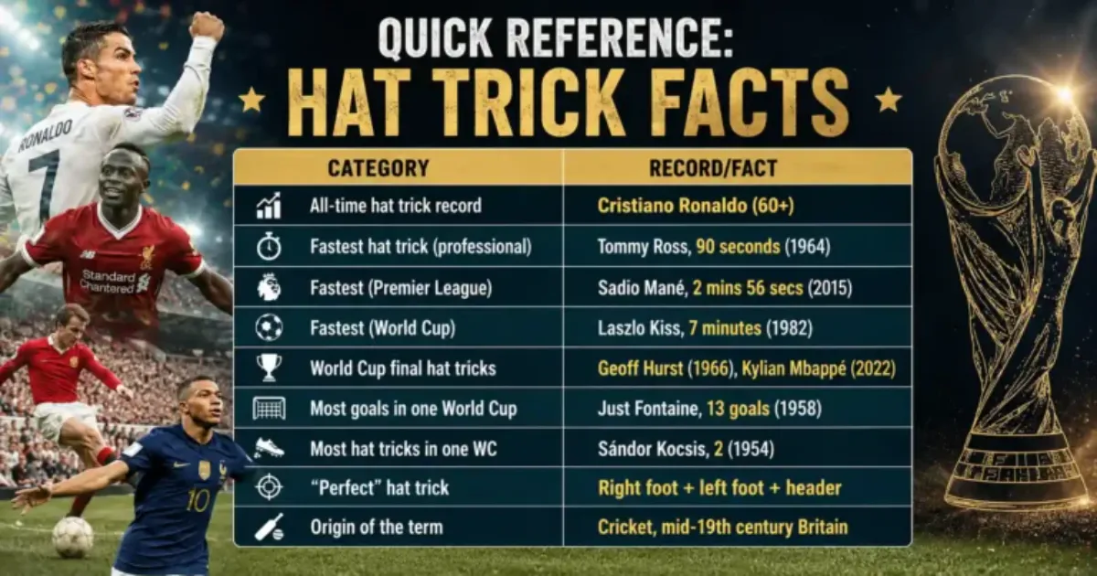 What Is a Hat-Trick in Football