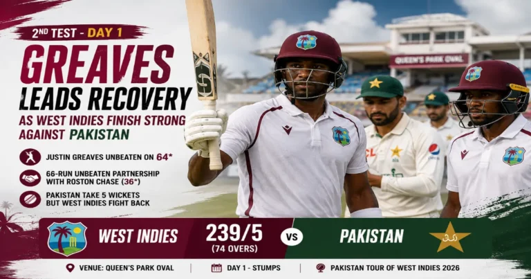 West Indies vs Pakistan