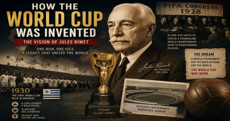 How the World Cup Was Invented: Jules Rimet the Man Who Invented the World Cup