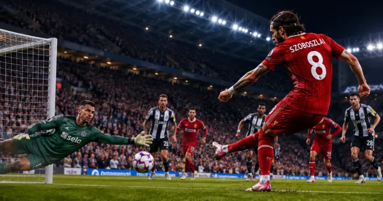 Newcastle United 2-2 Liverpool: Szoboszlai's 99th-Minute Penalty Denies Magpies a Shock Win