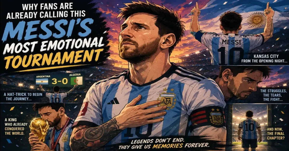 Messi's Most Emotional Tournament