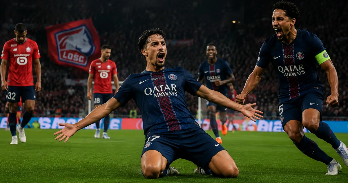 Lille vs Paris Saint-Germain Ends 2-2 as PSG Stage Incredible Stoppage-Time Comeback