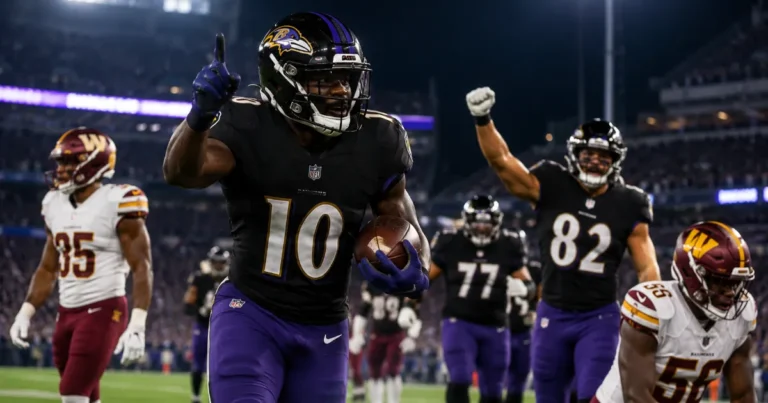 Ravens Rout Commanders 41-3 in Lopsided Preseason Finale