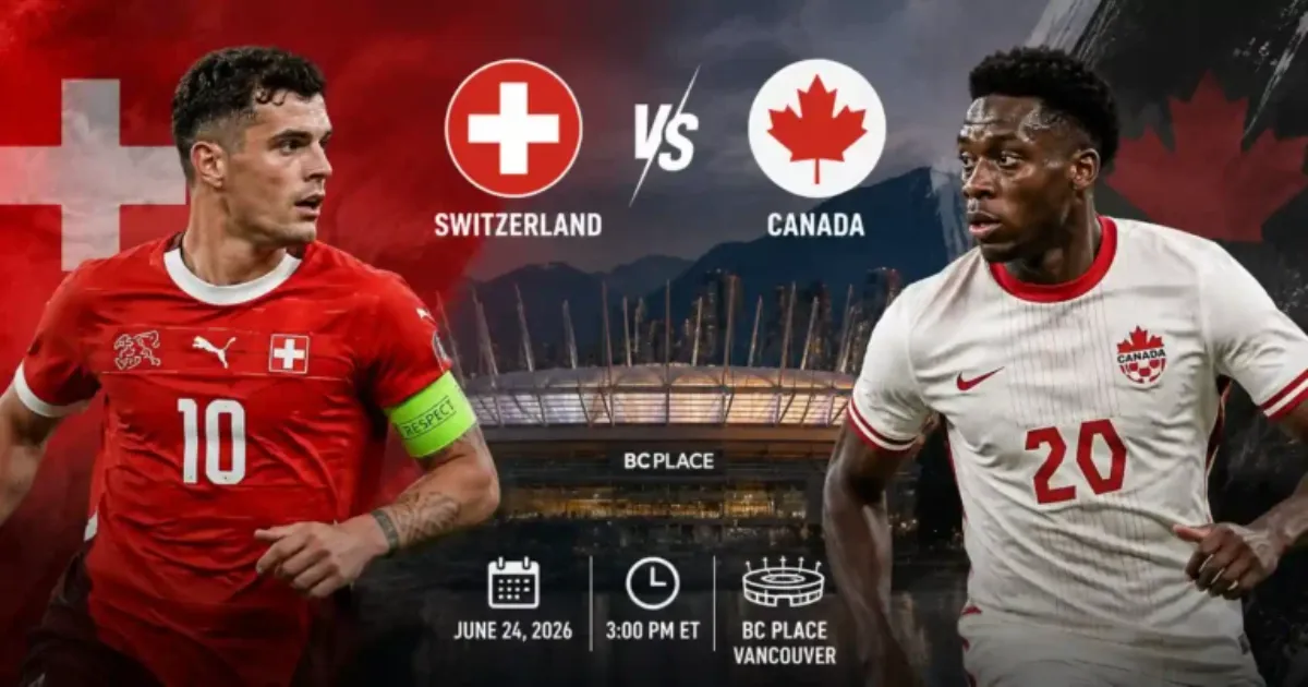 Switzerland vs Canada