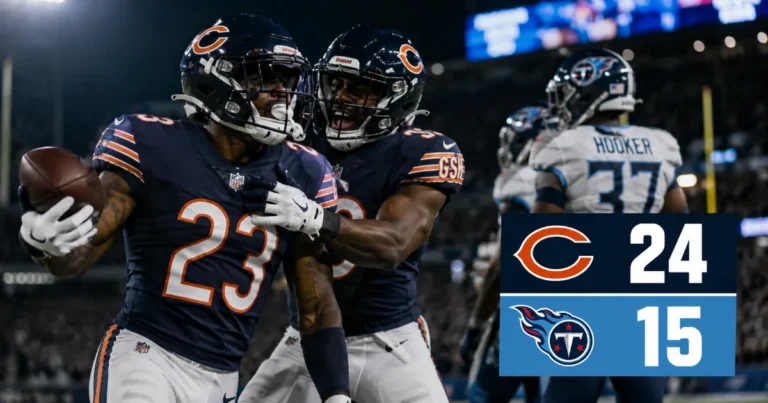 Bears vs Titans: Chicago Ends Preseason with a 24-15 Road Win