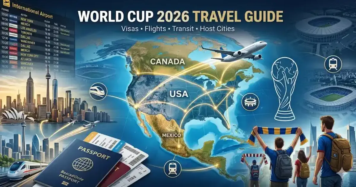 2026 FIFA World Cup Stadium Travel Guide: Visas, Flights, Transit & Multi-City Tips for Every Host City