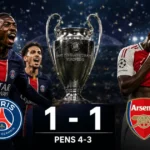 PSG v Arsenal