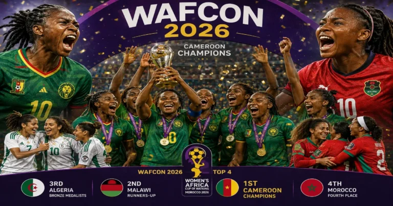 WAFCON 2026: Cameroon Champions, Malawi Runners-Up and the Biggest Surprises