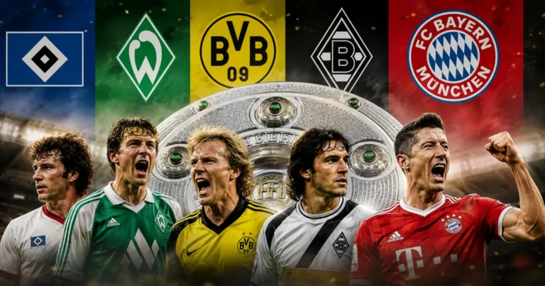 Bundesliga clubs by trophy count
