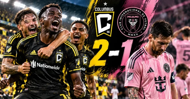 Columbus Crew vs Inter Miami Result: Crew Win 2-1 After Late Goal