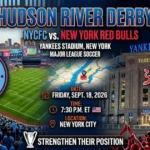 NYCFC vs New York Red Bulls brings another chapter of the Hudson River Derby to Yankee Stadium.