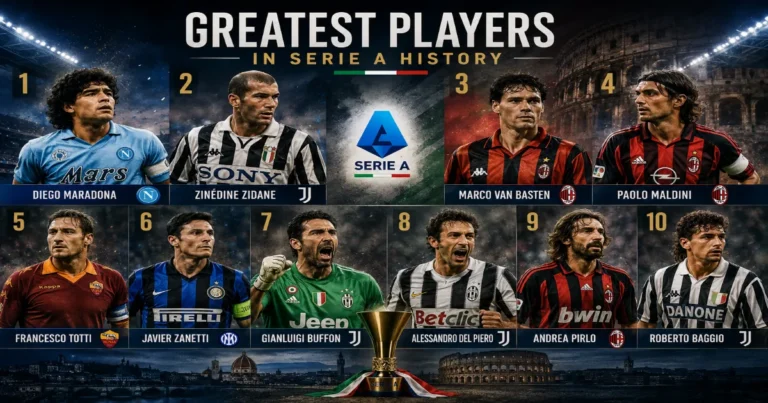 The 10 Greatest Serie A Players of All Time