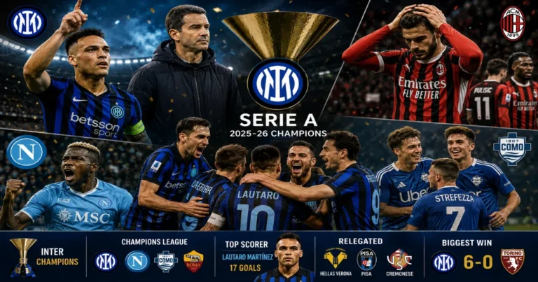 Serie A 2025-26 Season Review: The Scudetto Battle Decided