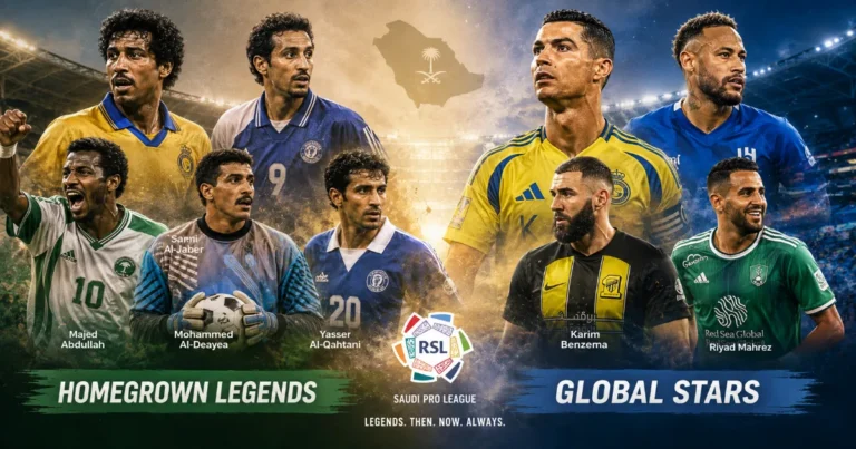 Saudi Pro League All-Time Legends: Before and After the Global Stars Arrived