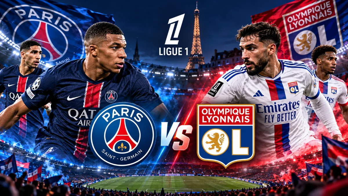 PSG vs Lyon Preview: Ligue 1 Leaders Clash as Both Teams Target Top Spot